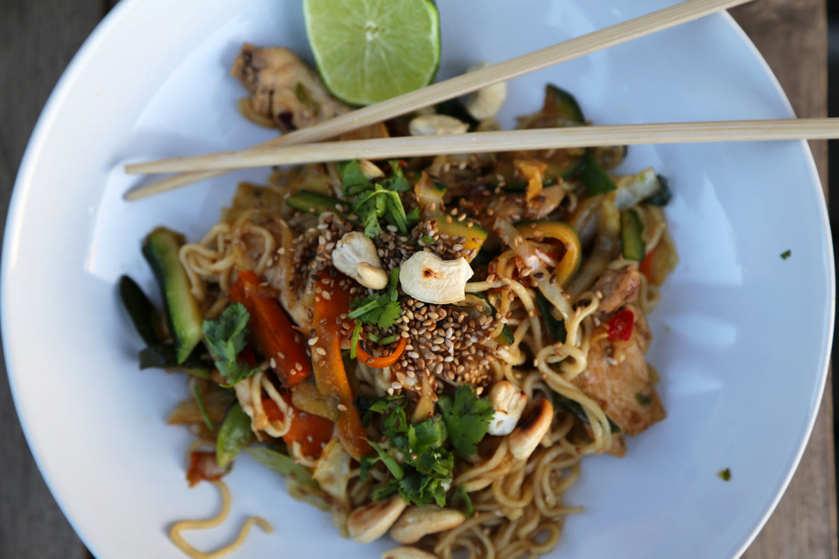 Asiatische Nudeln nach meinem Rezept AsiatischeNudeln