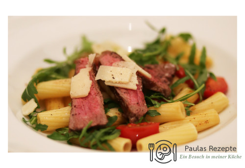 Pasta Steak b